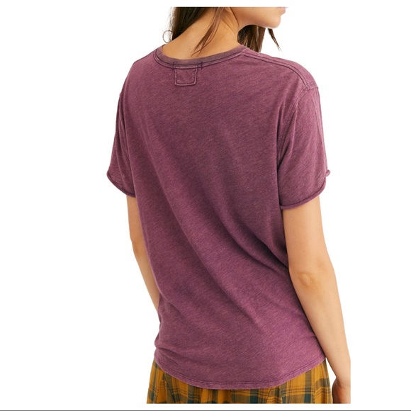 FREE PEOPLE BOHO TEE FLOWY T-SHIRT TUNIC TOP A2C - Picture 11 of 15